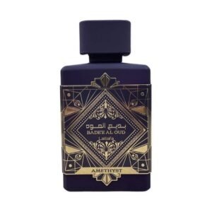 Badee Al Oud Amethyst Unisex For men and Women Eau De parfum 100ml - Fresh Fruity, Floral And Woody Frangrance - Sleek Bottle With Spray Nozzle